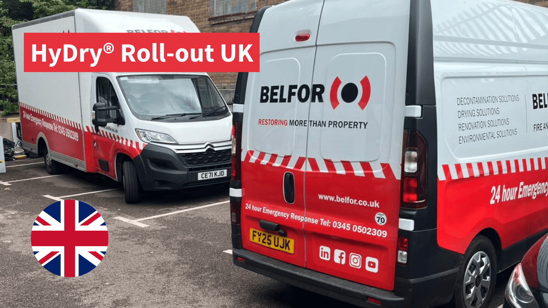 HyDry UK rollout